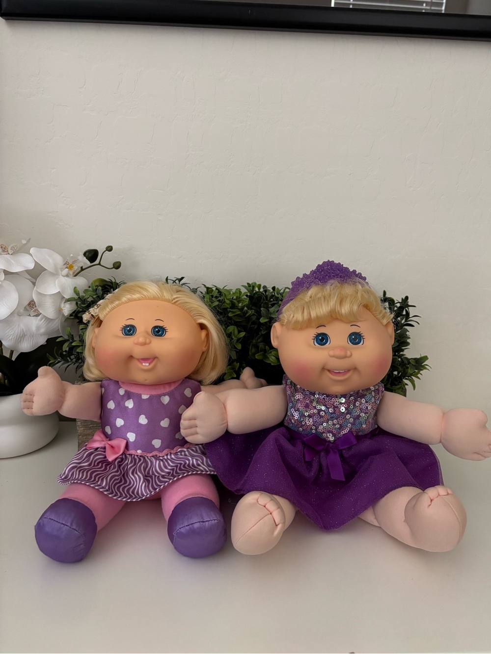 (2) Adorable Cabbage Patch Kids Dolls